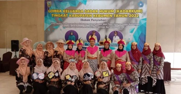 Kecamatan Buayan Meraih Juara 1 Lomba Kadarkum Tingkat Kabupaten Kebumen Tahun 2022 02